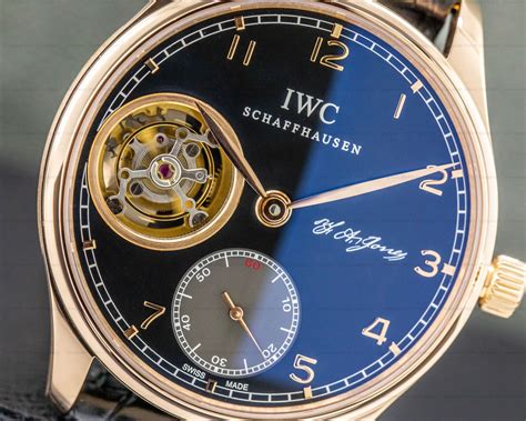 IWC portugal hand wound tourbillon